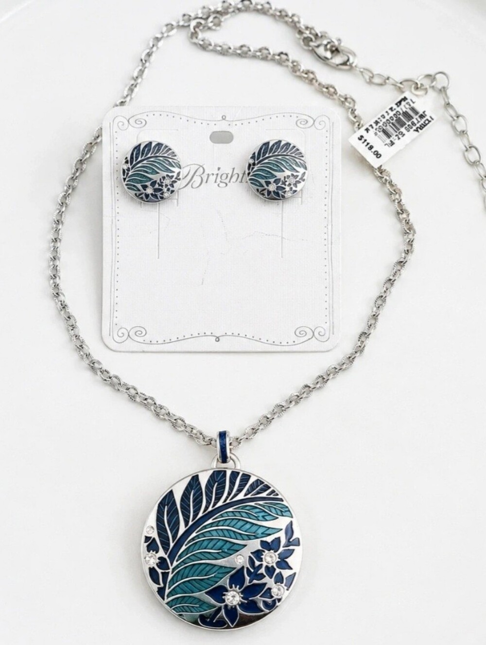 Brighton Terra Necklace Earrings Set Reversible JM7305 JA9304 NWT $178